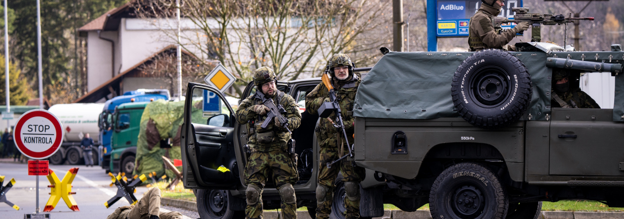 Vojenské cvičení HRADBA 2025