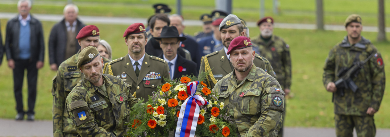Pietní vzpomínka ke Dni válečných veteránů ve Zlíně
