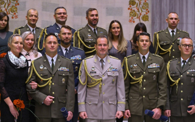 Na Vítkově byli 27. října jmenováni noví plukovníci Armády České republiky 