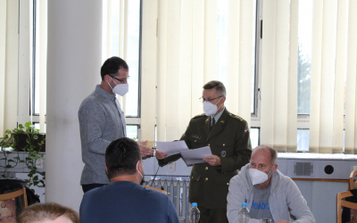 školení POKOS - předání certifikátů