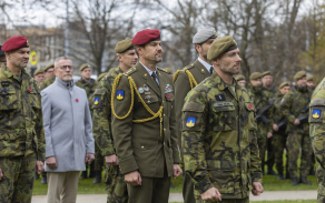 Pietní vzpomínka ke Dni válečných veteránů ve Zlíně