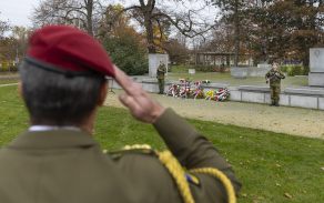 Pietní vzpomínka ke Dni válečných veteránů ve Zlíně