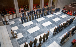 Na Vítkově byli 27. října jmenováni noví plukovníci Armády České republiky 