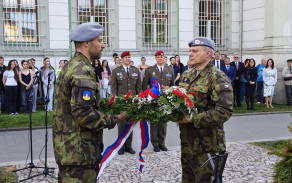 KVV Zlín uctilo památku osvobození