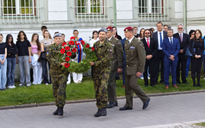 KVV Zlín uctilo památku osvobození