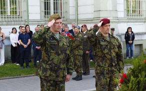 KVV Zlín uctilo památku osvobození
