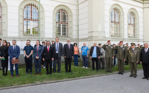 KVV Zlín uctilo památku osvobození