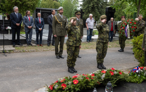 KVV Zlín uctilo památku osvobození