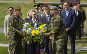KVV Zlín uctilo památku osvobození