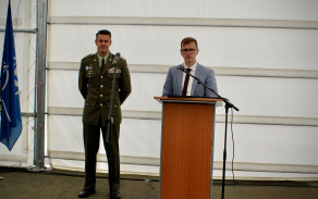 231. prapor územní obrany_otevření objektu 