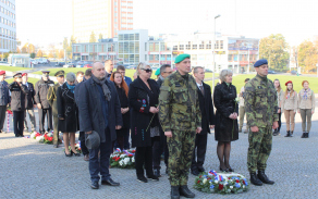pietní akt u příležitosti vzniku Československa